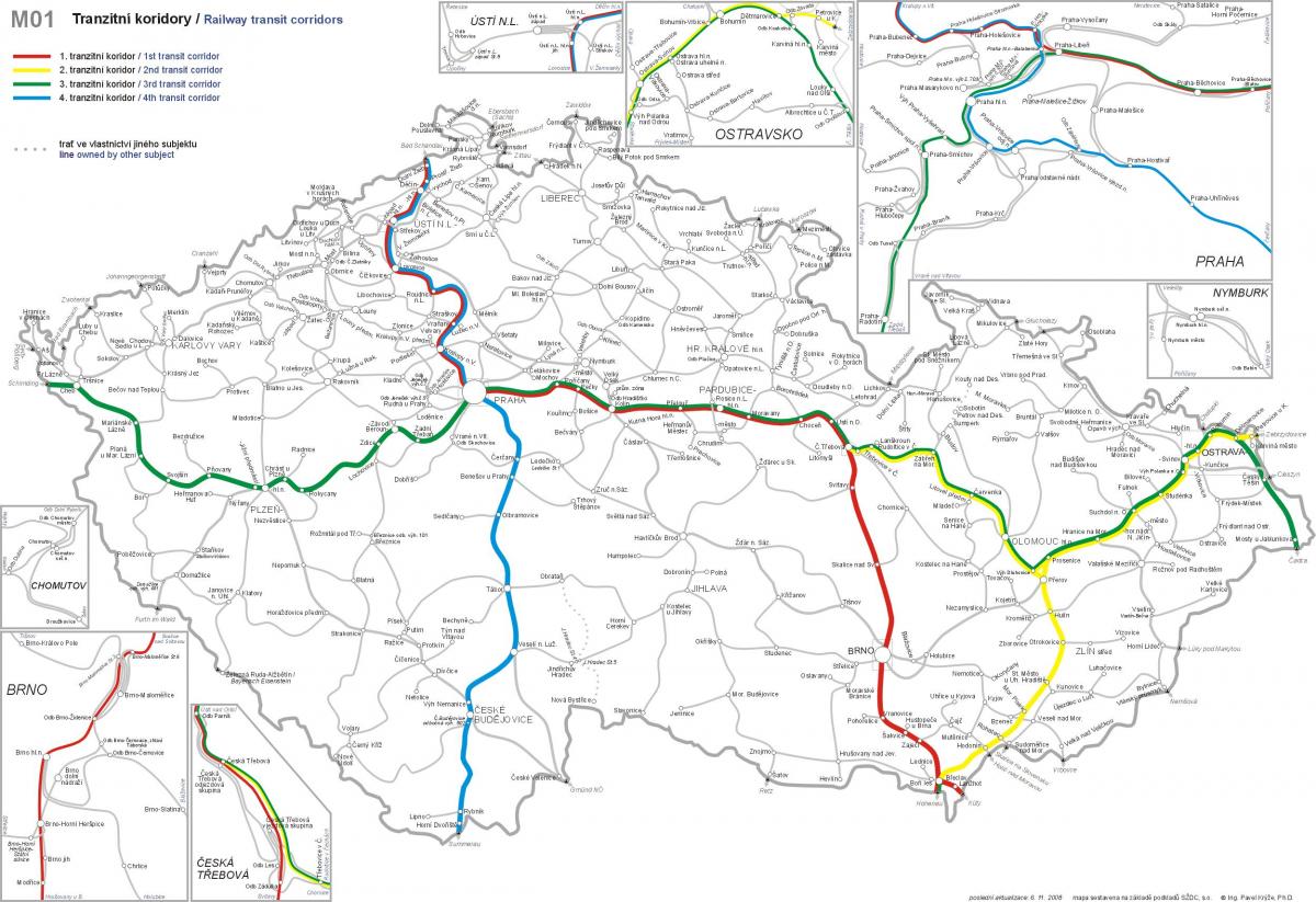 布拉格火车站地图